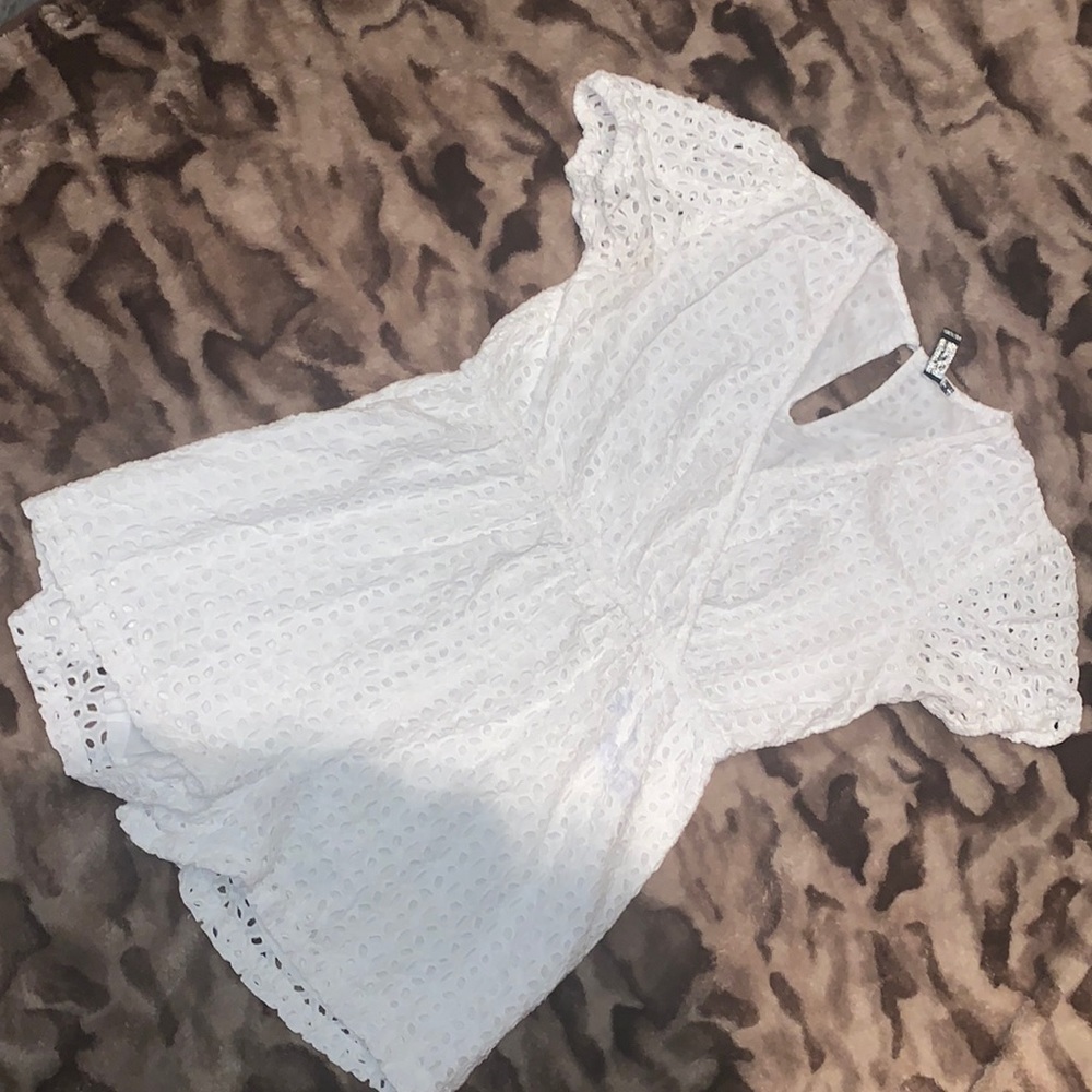 White romper